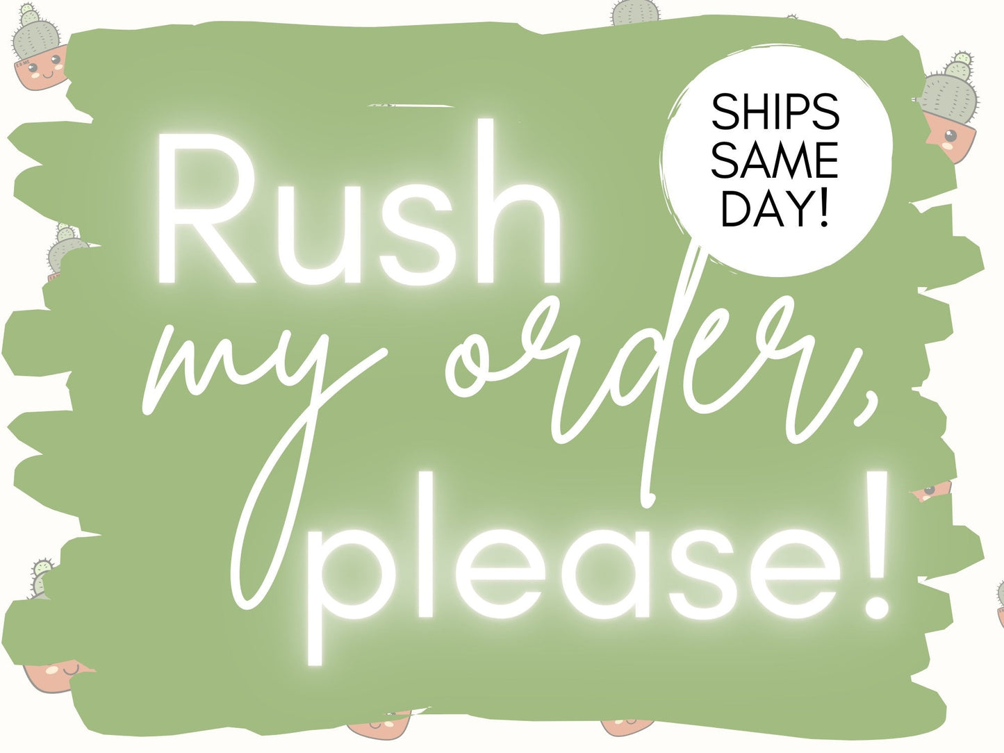 Rush Shipping